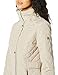 Calvin Klein Women's Mid-Weight Diamond Quilted Jacket (Standard and Plus), BARLEY, X-Large