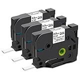 Pristar Compatible Label Tape Replacement for Brother Heat Shrink Tube HSe-221 HSe221 HS221 8.8mm 0.34