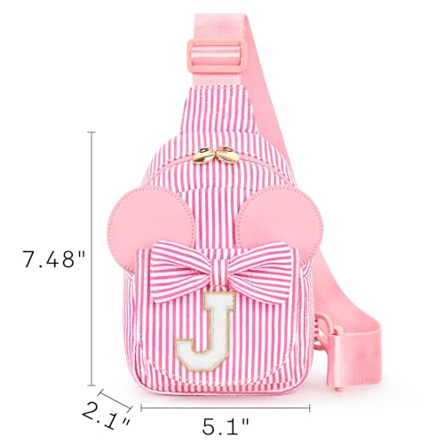 Image of Mibasies Sling Bag for Girls Gift, Toddler Girl Toys, Pink J