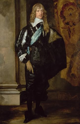 Impression d'affiches Stuart de Richmond Van Dyck sur toile premium texturée en 60x90cm