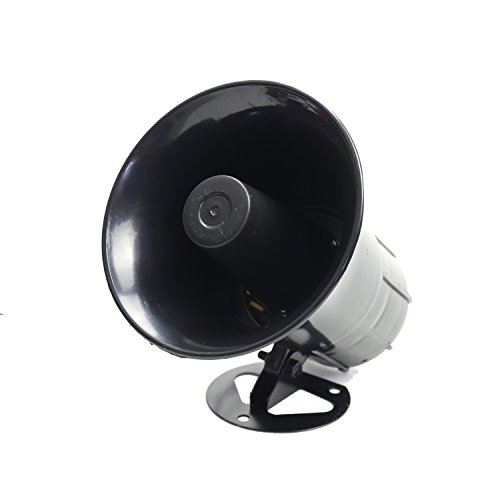 YHAAVALE 50W Car Police Siren Speaker,3 Tone Sound,DV12V,Volume Adjustment,Car Horn Vehicle Horn With Mic Loudspeaker Emergency Electronic PA System