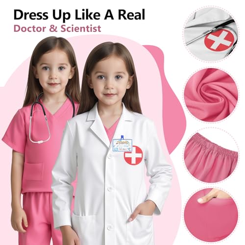 Disfraz de Doctor para Niños Set 7 Piezas miniatura 2