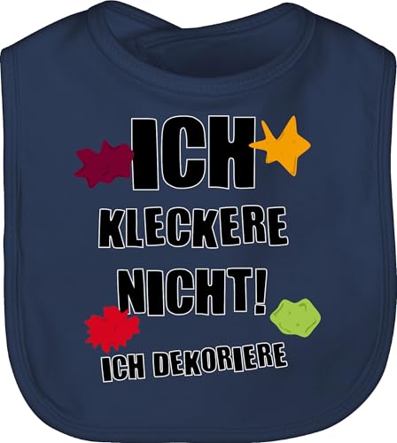 Shirtracer Baby Lätzchen - Sprüche - Ich kleckere nicht! - Unisize - Navy...