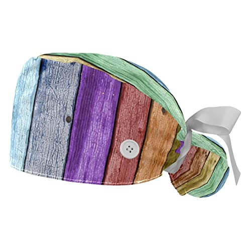 Chapeaux de travail pour hommes et femmes JDEZ 2PCS avec bandeau réglable