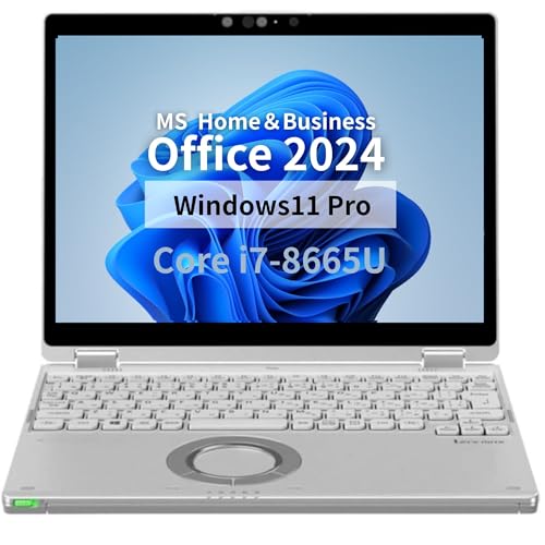 �y�����ςݕi�z�yMS Office H&B 2024�z Win11 Pro /12�^ �m�[�gPC Pana sonic QV/Core i7-8665U /Web�J����/wajun��wifi/Bluetooth/16GB /1TB SSD