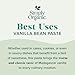 Simply Organic Vanilla Bean Paste, 4 Ounce Jar, Certified Organic, Kosher, Vegan, Non-GMO Rich Soft Paste, Warm Woody Aroma