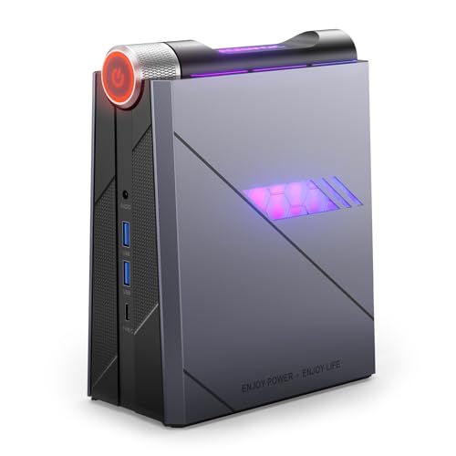 ACEMAGIC AD08 Mini PC, Ιntel I7-11700B (8C/16T, Fino a 4,8 GHz),Mini Desktop PC 32GB DDR4 512GB NVME PCle3.0x4 SSD,Mini Computer per Ufficio/Business