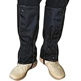 Hiking Gaiters for Men Women, Waterproof and Breathable, Durable Leg Gaiters for Hunting, Snow, and Outdoor Trekking, Adjustable Gators for Boots with Reinforced Straps