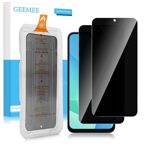 Film de protection d'écran anti-espion Samsung Galaxy A26 verre anti-rayures lot de 2