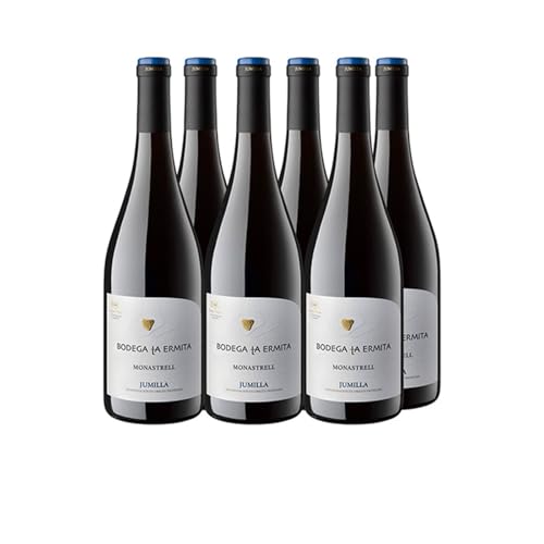 Deliex - Vino Bodega La Ermita Ribera del Duero, Rioja, Jumilla o Toro. 6 botellas de vino tinto a elegir la denominación de Origen (6 Botellas, Jumilla)