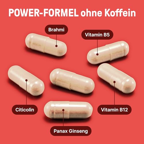 Gedächtnis-Tabletten Braineffect Focus – Koffeinfreie Konzentrationskapseln