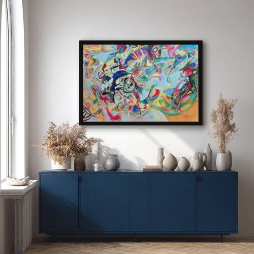 Toile Kandinsky Composition 7 art mural inspirant pour la maison - 4
