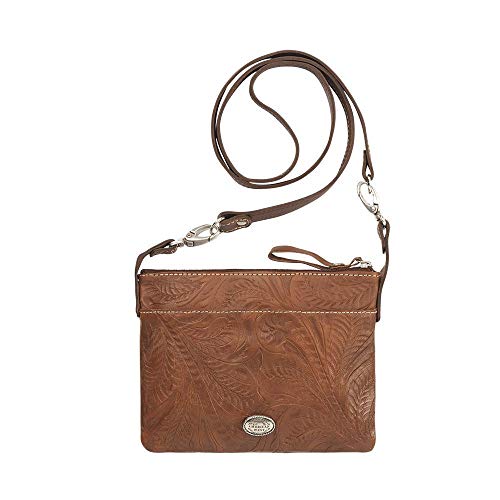 American West Women's Turquoise Trail Rider Crossbody Purse Turquoise One Size4