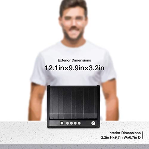 awesafe Gun Safe with Fingerprint Identification and Biometric Lock One Handgun Capacity - Thumbnail 5