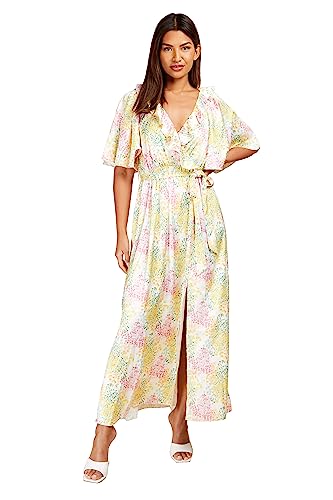 Robe longue portefeuille Little Mistress Blossom robe longue été