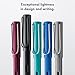 LAMY AL-star black purple - Fountain Pen with ergonomic grip & polished steel nib in size F - lightweight aluminum body - including LAMY T 10 blue cartridge - Right-Handed