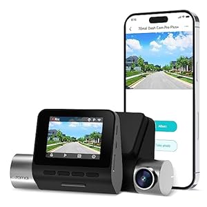 70mai 2.7K Dash Cam Front A500S, 1944P Dash Camera for Cars with Sony IMX335, Dashcam Built-in WiFi GPS, Optional Rear Dashcam, ADAS, 2” IPS LCD Screen, 24H Parking Mode, WDR, Super Night Vision