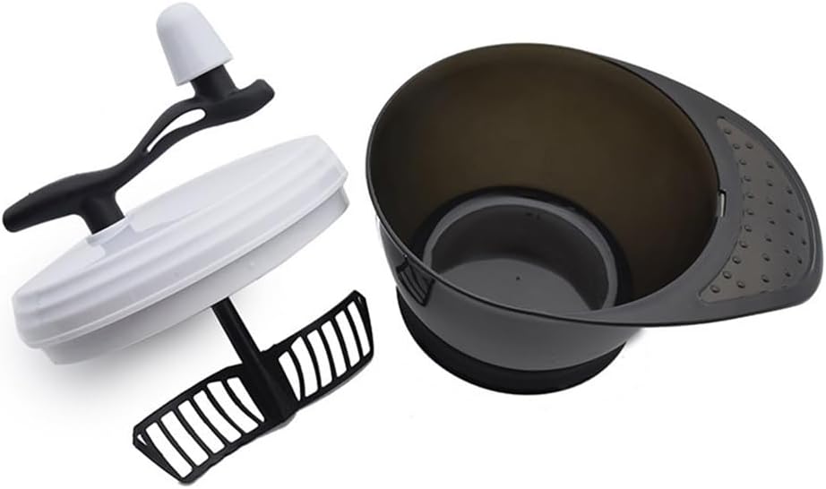 1set Hair Dye Mixing Bowl Brush Tint Bowl Hair Coloring Salon Home Use