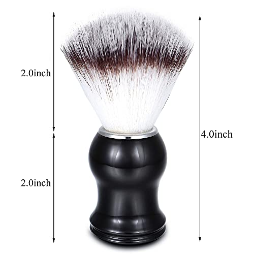 Ccbeauty Shaving Brush And Bowl Kit For Men, 3-In-1 Wet Shave Brushes Set With Stainless Steel Large-Capacity 3.23'' Shaving Cup Mug,Safety Razor Stand Holder Birthday Fathers Day From Daughter #TOP4