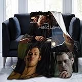 Belikerem Klaus Mikaelson Throw Blanket Fleece Blanket Soft Cozy Flannel Blanket Lightweight Plush Blanket (3Sizes)