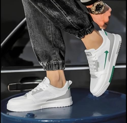Image of Men's Casual, Sports Shoes - Comfortable Stylish All-Purpose Footwear White