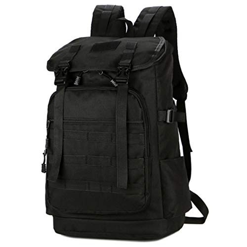 Sac à dos tactique noir imperméable pour camping et chasse - 2