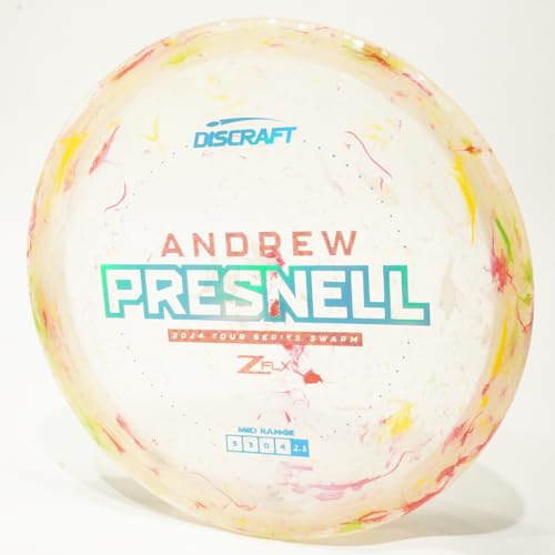 Discraft Presnell Jawbreaker Z FLX Swarm 2024 Tour Series Disc Golf Midrange Disc, Pick Your Disc 177+g Color Mix 3