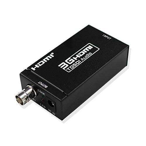 Convertisseur 1080P vers SDI corrigez les pertes de signal audio vidéo BNC