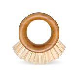 Full Circle The Ring - Bamboo Vegetable and Fruit Cleaning Brush - A Versatile Food Scrubber for Potatoes, Mushrooms, and Veggies