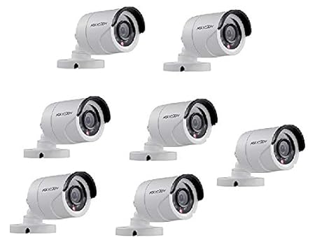 HIKVISION Full HD 2MP Cameras Combo KIT (DS-2CE1AD0T-IRP/ECO(Pack of 7))