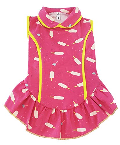 Pickorruchos Vestido Docinho Para Cães 05 Rosa