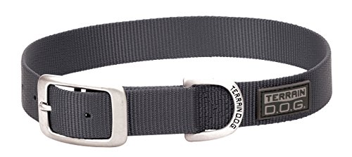Collar para perro de nylon Terrain D.O.G. 15 in x 0.75 in