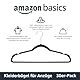 Amazon Basics Samtbügel für Anzüge, 30er-Pack, Schwarz