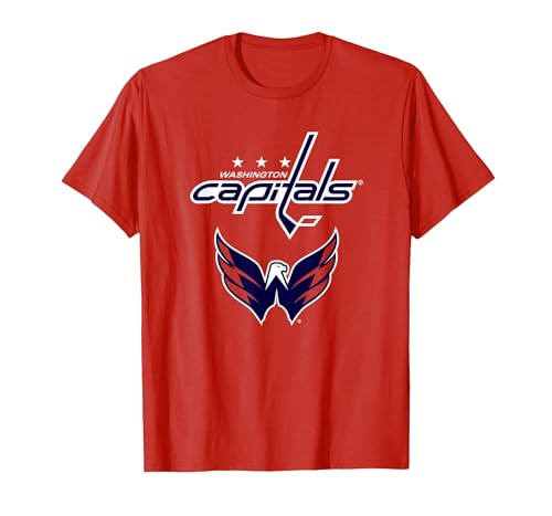 Washington Capitals Power Play Red Officially Licensed T-Shirt, Men, Red, Large