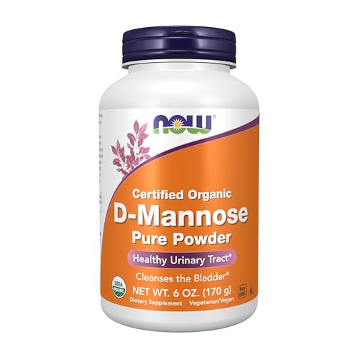 NOW Foods Supplements D-Mannose Powder Non-GMO Project Verified Healthy Urinary Tract* 6-Ounce