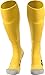 APTESOL Youth Cushion Soccer Socks Knee High Multiple Sizes/Color Team Sport Socks for Boys Girls Men Women [5-Pack Yellow,M]