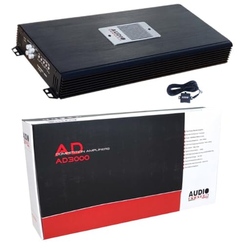 Venduto singolarmente; Amplificatore monofonico in classe d; Potenza rms a 4 ohm: 1 x 1200 watt; Potenza rms a 2 ohm: 1 x 1850 watt; Potenza rms a 1 ohm: 1 x 3000 watt; Stabile a 1 ohm; Ingressi rca standard (2 connettori); Sensibilità di ingresso: 0,2 - 5 v; Rapporto segnale/rumore: >90 db; Filtro low-pass regolabile: 40 - 180 hz;