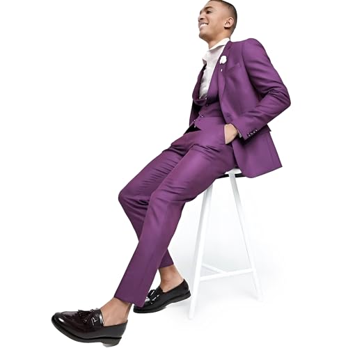 Image of Men's Cozy Hidden Expandable Waist Dress Pants | Premium Stretch Texture Weave Work to Weekend Pants