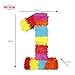 Party Factory Pinata Numbers 0-9 Kids Birthday Slap Pinata 16.5 x 13.7 x 3.1 inch Decoration Birthday Decoration (1)