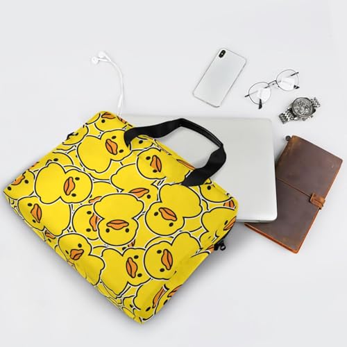 Funda para portátil ALAZA con diseño de pato amarillo 13-15.6 pulg miniatura 7
