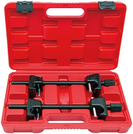 SEGELPRO 2pcs Macpherson Strut Spring Compressor(300mm), Compatible with 13/16" Socket 1/2" Drive to Install Remove Coil Springs Heavy Duty for Safe and Easy Compression