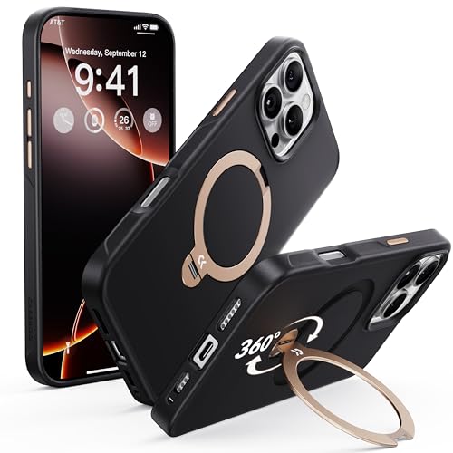 y2025VoE@\̋ɂ݁zCASEKOO iPhone 16 Pro p P[X 360x]X^h c ϏՌ MagSafeΉ ~ }bgdグ ϖh~ CX[dΉ Xgbvz[t phone16pro pP[X
