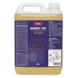 Dinsec 501 | Fregasuelos Insecticida 5 Litros | Cipermetrina y Tetrametrina | Control de Insectos Rastreros | Cucarachas y Hormigas