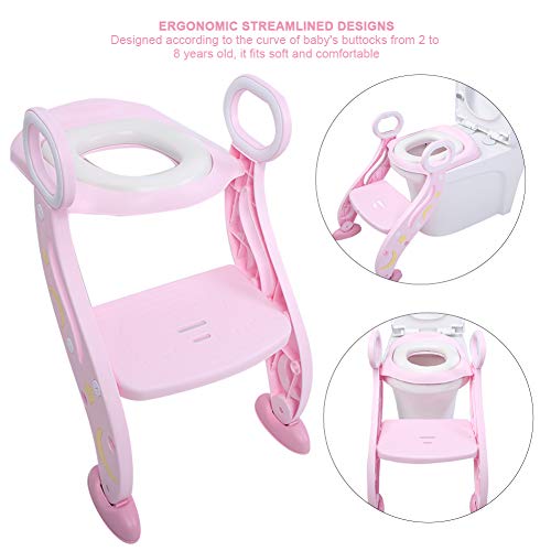 Assento de banheiro infantil ZJchao Baby Potty Training Assento de vaso sanitário, cadeirinha de beb