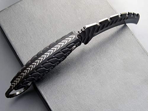 Ccanku C1110 Claw Knife,Fixed Blade Knife,D2 Steel Blade +G10 Handle Outdoor Camping Knives,Edc Tool Knifes With Kydex Sheaths(Black) #TOP6