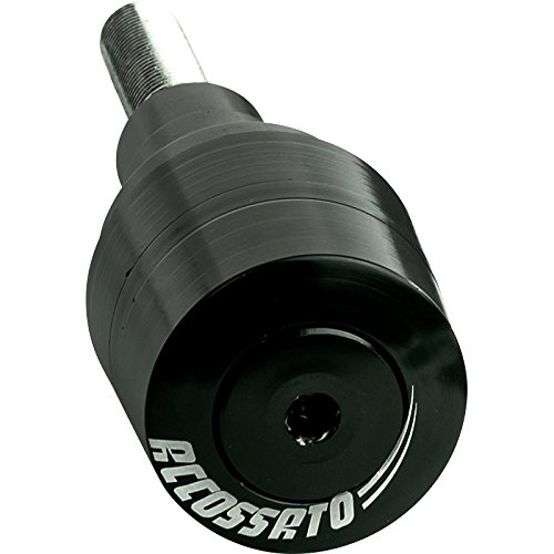 Accossato Parena Puffer schwarz mit Schraubenabdeckung für Yamaha Mt-07 Tracer 2016 bis 2018 (CC700)