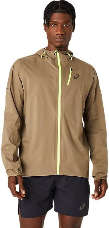 ASICS Men's FUJITRAIL WATERPROOF JACKET Running Apparel