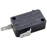 Yoiilnz（1 Normally Closed） KW3A Microwave Oven Door Interlock Switch 16A 125VAC/250VAC Microwave Oven Replacement Part Door Switch