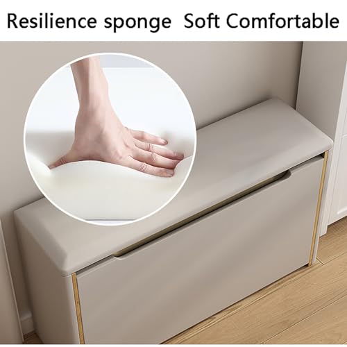 Siège de couloir rembourré Nizer pour enfiler ses chaussures sans effort - 3
