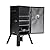 Masterbuilt® 30-inch Electric Vertical BBQ Smoker with Analog Temperature Control, Chrome Smoking Racks and 535 Cooking Square Inches in Black, Model MB20070210